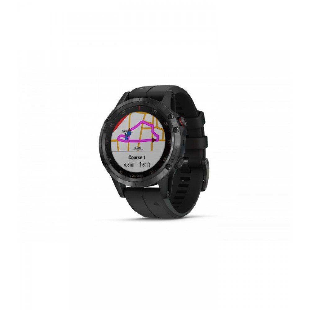 Ceas Garmin Fenix 5 Plus Sapphire Negru curea neagra 010 01988